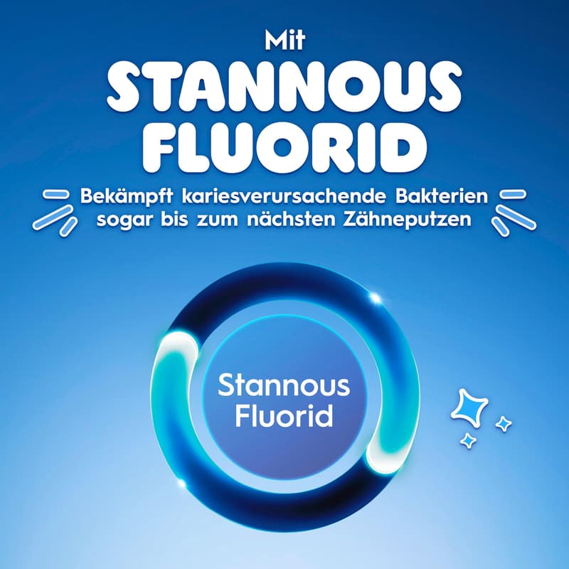Oral-B Junior 6+ Jahre, Stitch Zahnpasta, milder Geschmack, mit Stannous Fluorid