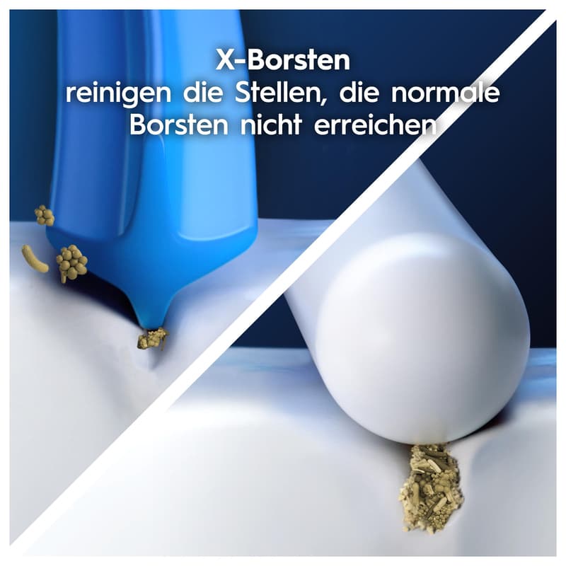 Oral-B Aufsteckbürsten Pro CrossAction Schwarz
