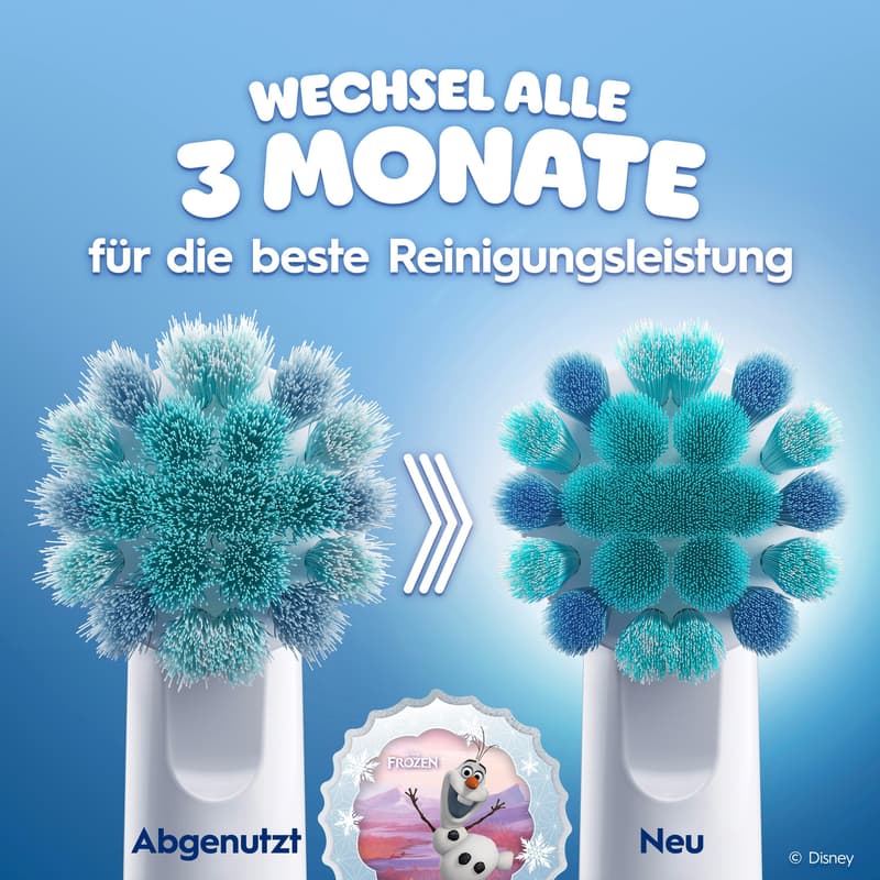 Oral-B Aufsteckbürsten Kids Frozen