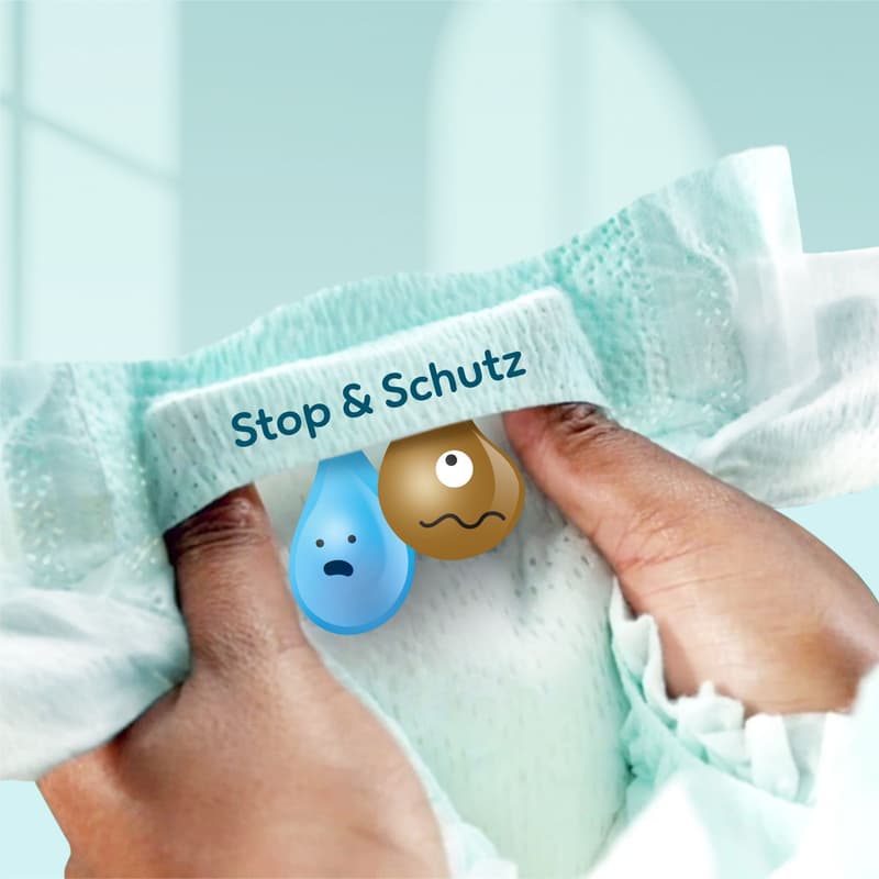 Pampers Premium Protection Windeln Gr. 4 Maxi, Single Pack, 9-14kg