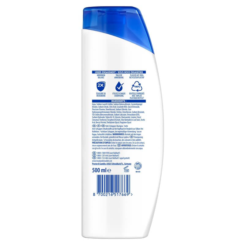 Head & Shoulders Anti-Schuppen-Shampoo empfindliche Kopfhaut