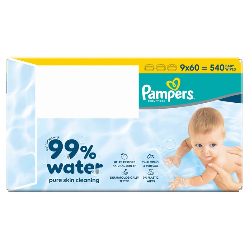 Pampers Feuchttücher 99% Water