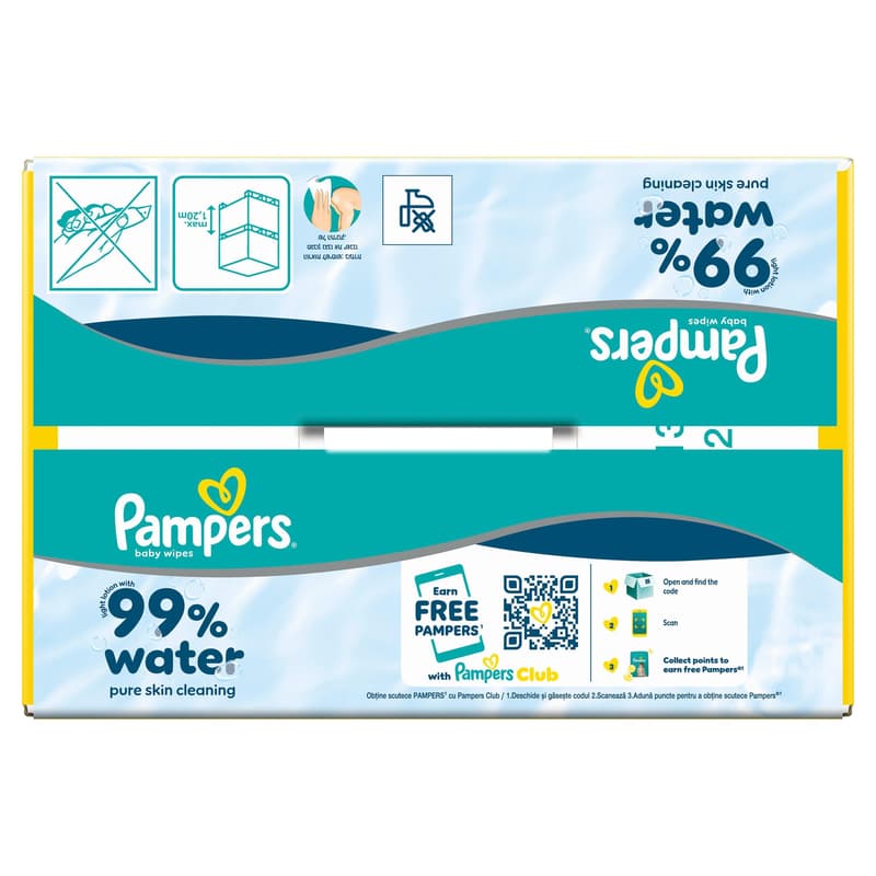 Pampers Feuchttücher 99% Water