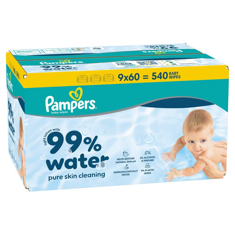 Pampers Feuchttücher 99% Water