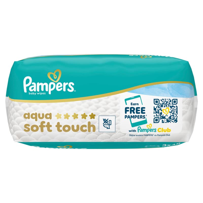 Pampers Feuchttücher Aqua Soft Touch