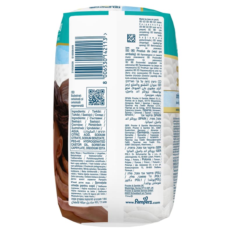 Pampers Feuchttücher Aqua Soft Touch