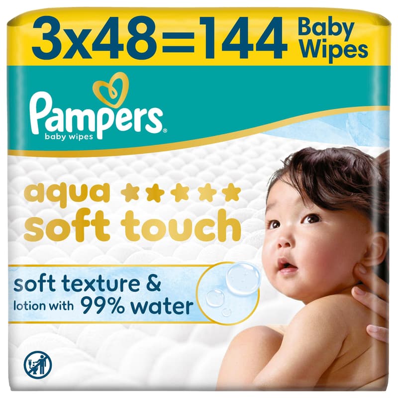 Pampers Feuchttücher Aqua Soft Touch