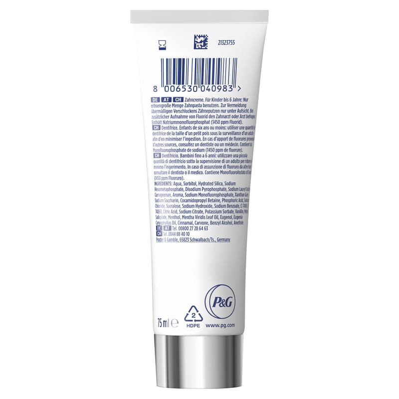 Oral-B Pro 3D White Clinical Intensive Whitening Zahnpasta, Kühle Minze