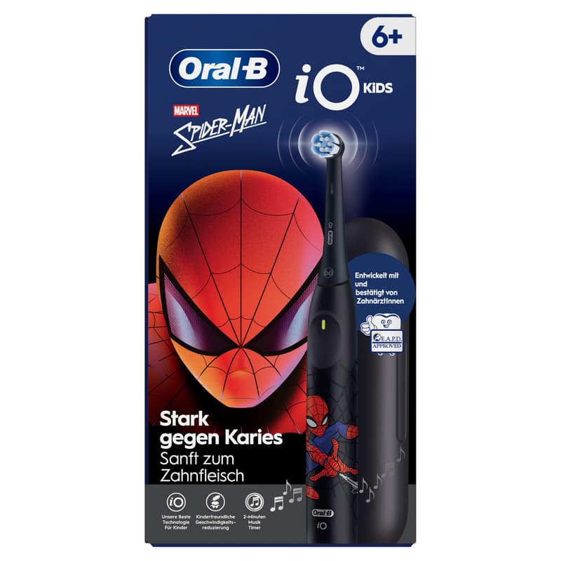 Oral-B iO Kids 6+ mit Reiseetui Spiderman
