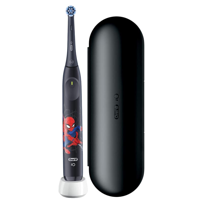Oral-B iO Kids 6+ Elektrische Zahnbürste mit Reiseetui Spiderman