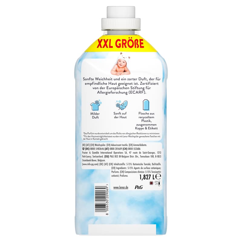 Lenor Weichspüler Sensitiv 87WL