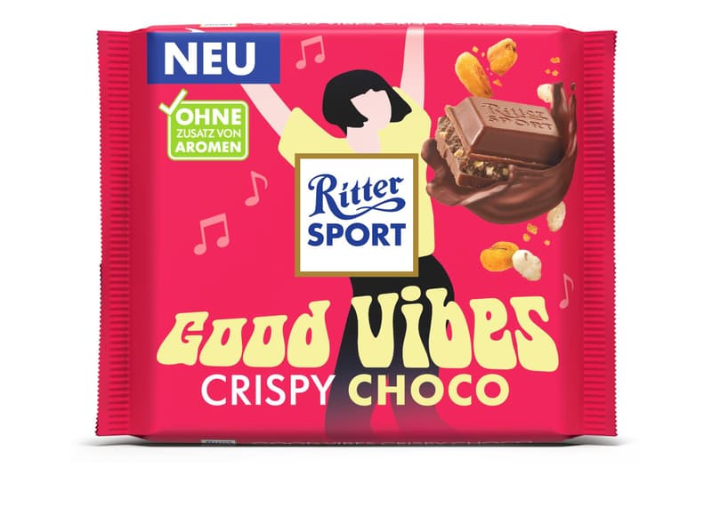 Ritter Sport Good Vibes Crispy Choco