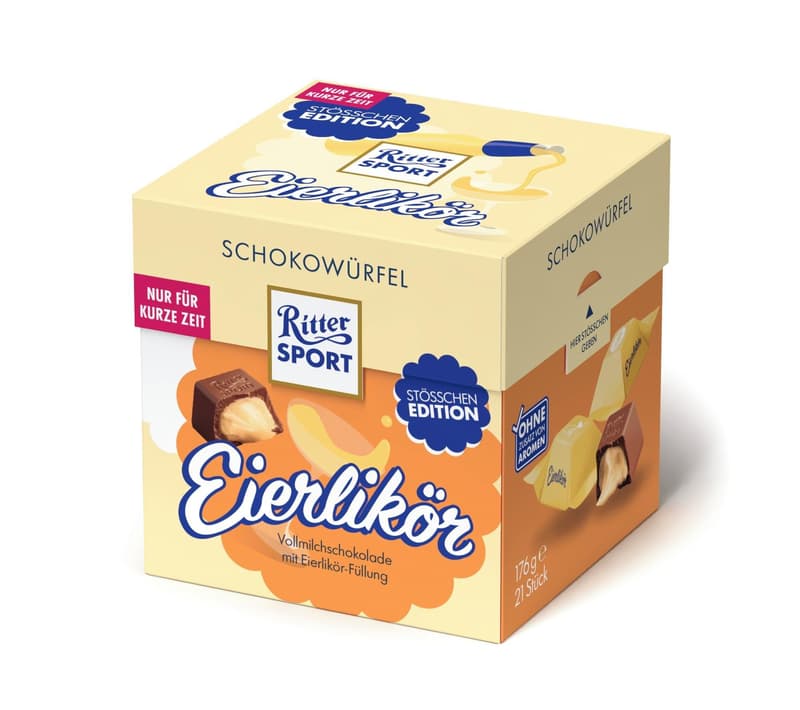 Ritter Sport Schokowürfel Eierlikör