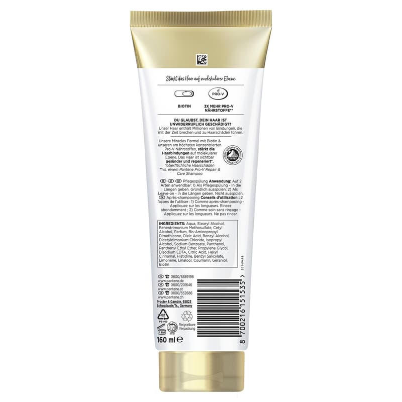 Pantene PRO-V Miracles Pflegespülung Molecular Bond Repair