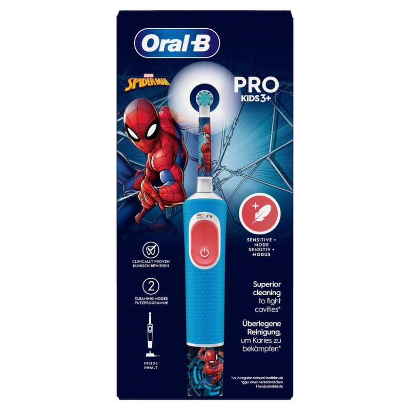 Oral-B Vitality Elektrische Zahnbürste Pro 103 Kids Spiderman