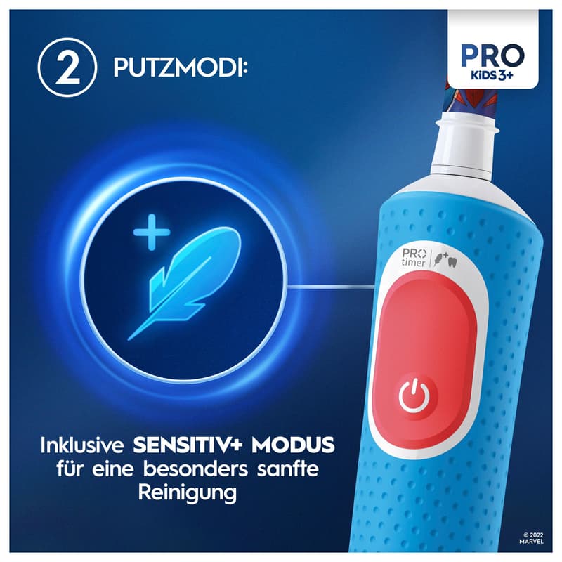 Oral-B Vitality Elektrische Zahnbürste Pro 103 Kids Spiderman