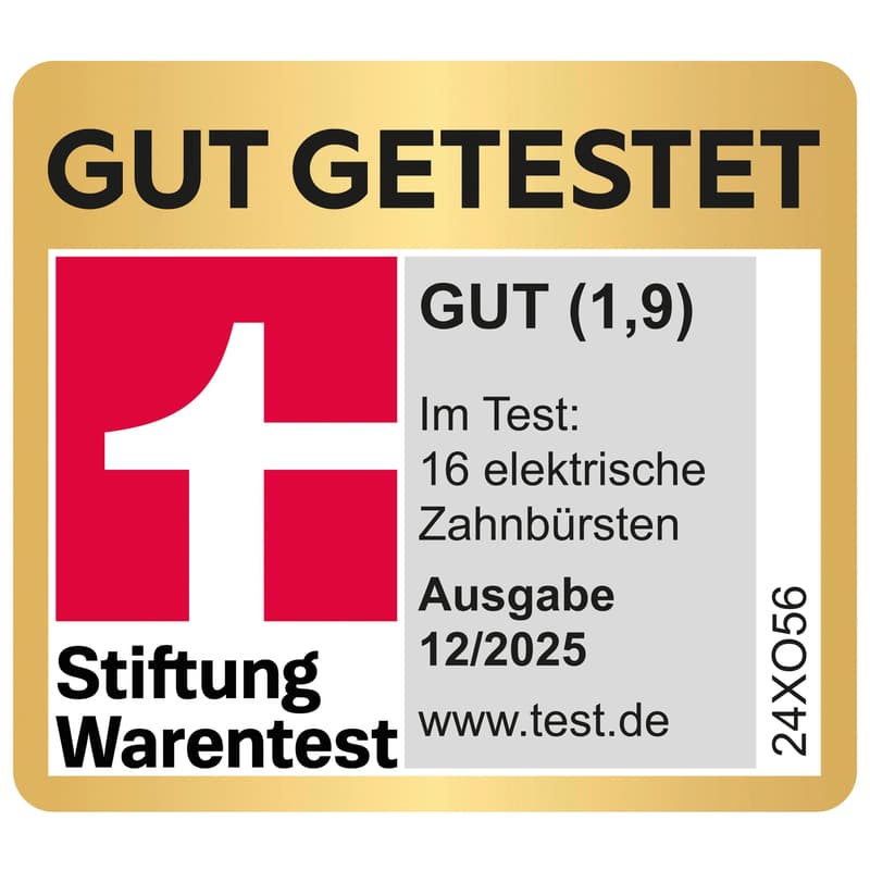 Oral-B iO 3 Elektrische Zahnbürste | Matt Black | 1 Aufsteckbürste | Aufsteckbürstenhalter