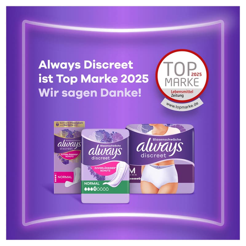 Always Discreet Inkontinenz Long Plus