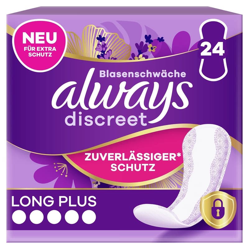 Always Discreet Inkontinenz Long Plus 24 Stück