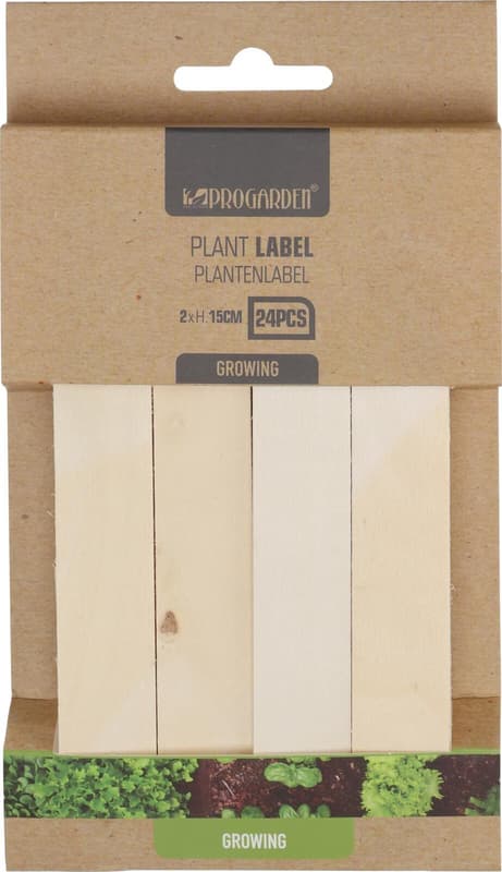 Pflanzenstecker aus Holz