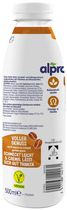Alpro Meal to Go Iced Coffee Karamell