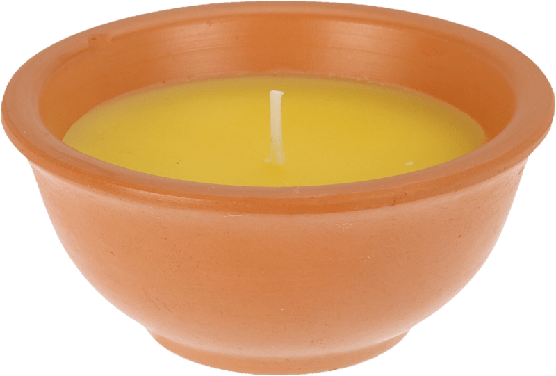 Citronella-Kerze gelb 11X5CM