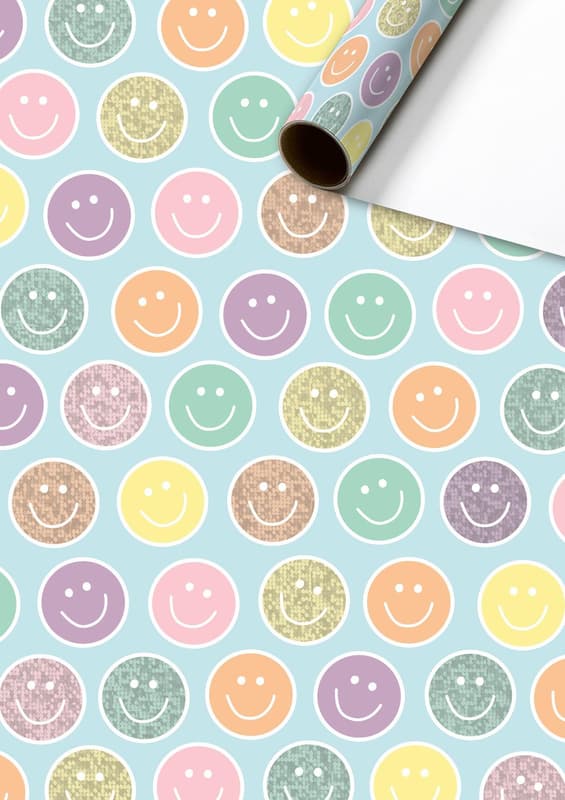STEWO Wrapping Paper Nea Blue 70cm x 1.5m