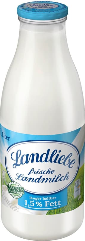 Landliebe Fresh Milk 1,5% (Reusable Deposit)