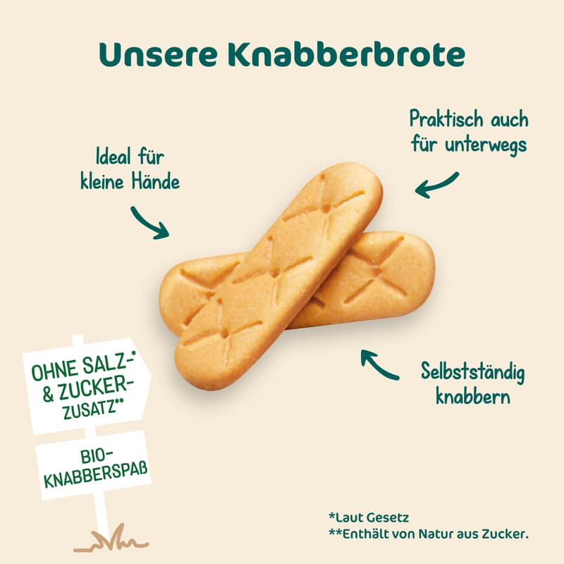 Milupa BIO Entdeckerbande – Knabberbrote Tomate-Rosmarin