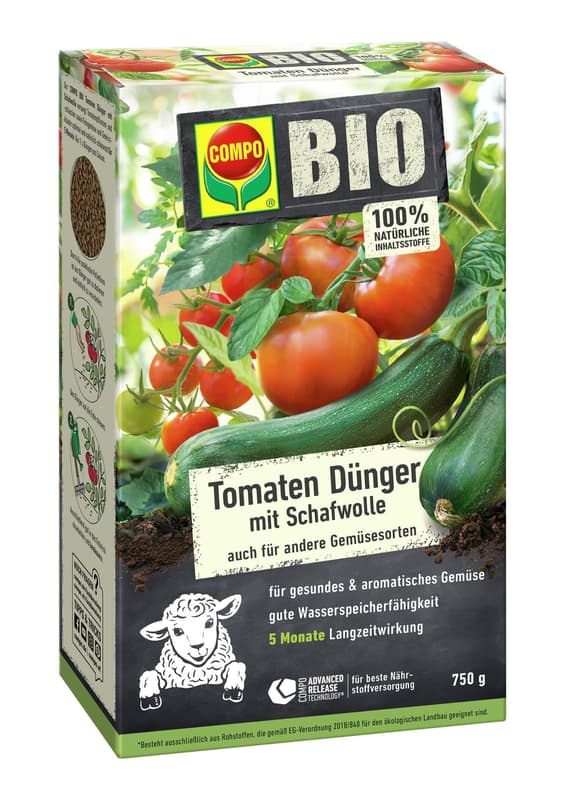 COMPO BIO Tomaten-Dünger mit Schafwolle