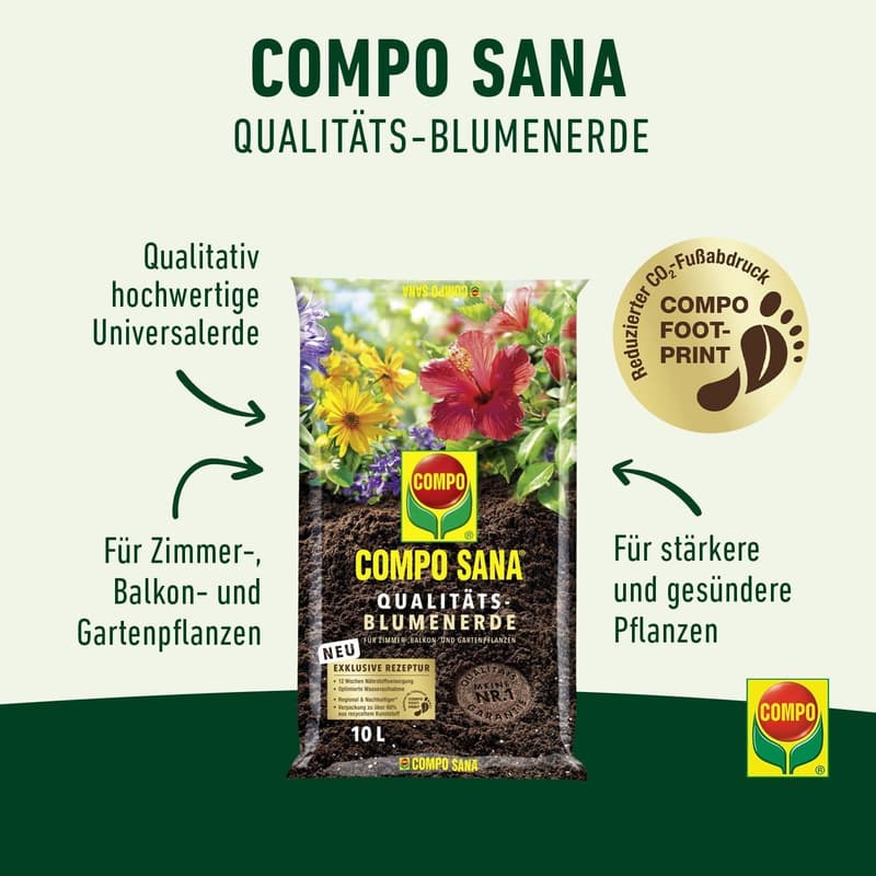 COMPO SANA Qualitäts-Blumenerde