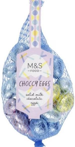 Marks & Spencer 8 Hohl-Milchschokoladen-Eier