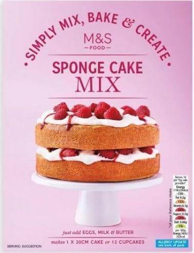 Marks & Spencer Chocolate Chip Cookie Mix