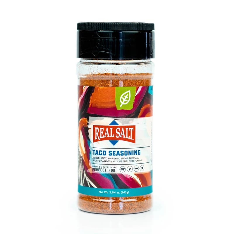 Real Salt Seasonings Taco Shaker 125g