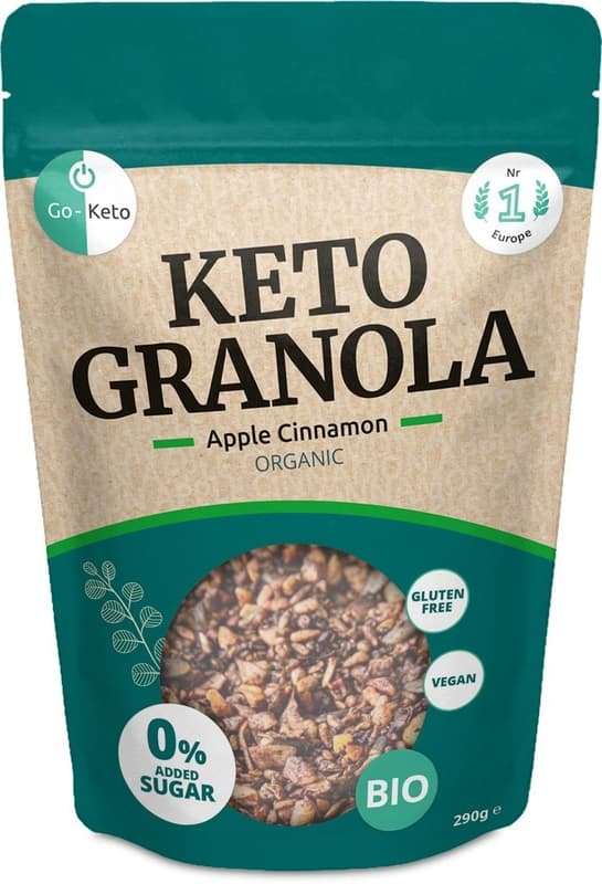 Go-Keto Bio Keto Granola Apple Cinnamon