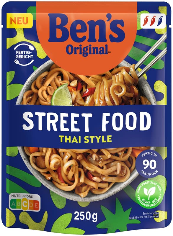 Bens Original  Street Food Thai Style Noodles
