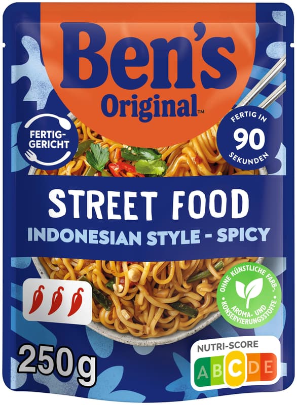 Ben's Original  Street Food Indonesian Style Spicy Noodles