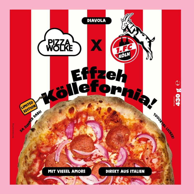 Pizza Wolke Effzeh Köllefornia!