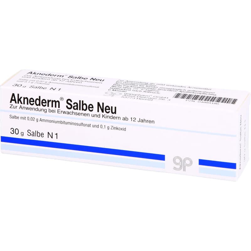 AKNEDERM Salbe Neu