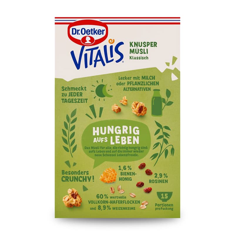 Vitalis Knuspermüsli klassisch