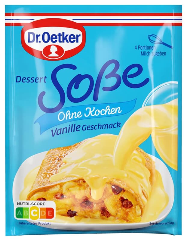 Dr. Oetker Sauce without cooking vanilla flavour