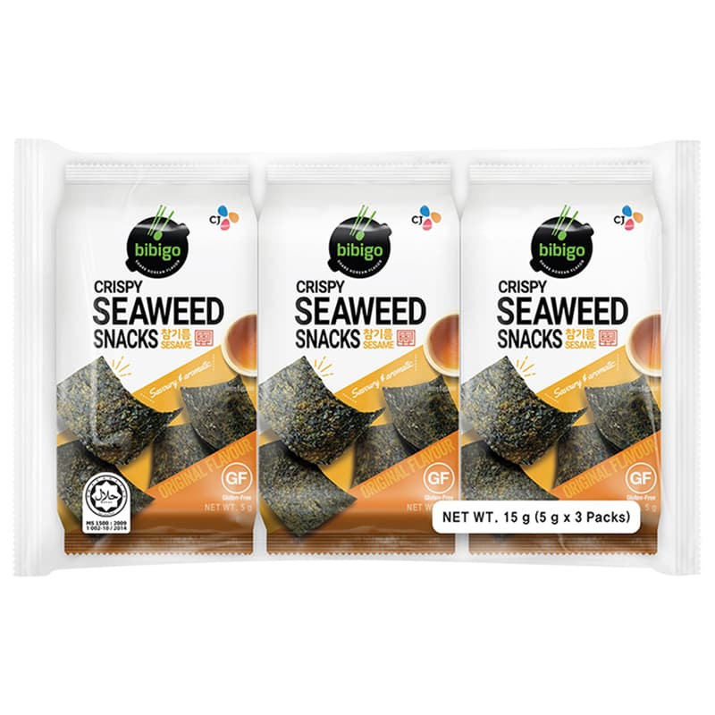 Bibigo seaweed snack