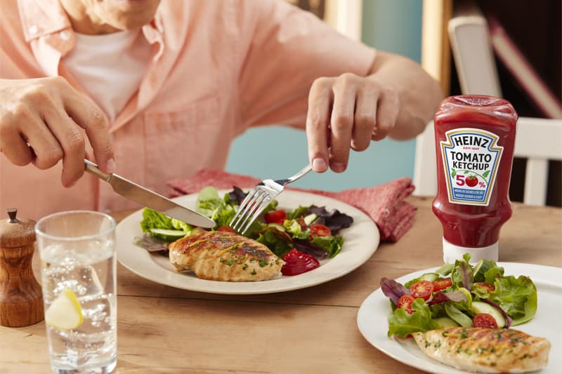 Heinz Tomato Ketchup 50% weniger Zucker & Salz