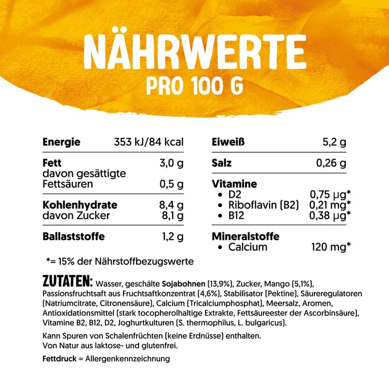 Alpro Skyr Style Mango VEGAN