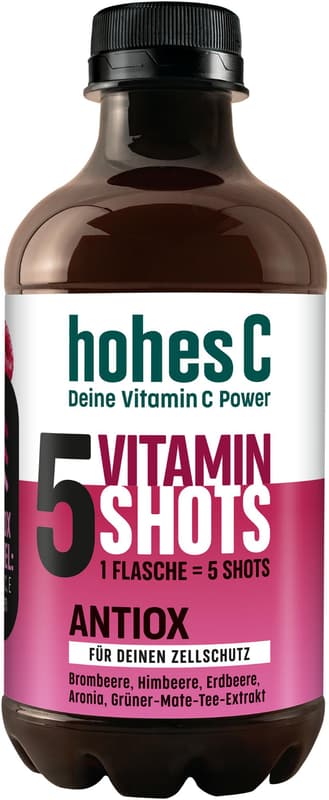 Hohes C Vitamin Shots Antiox 0,33 l (EINWEG)