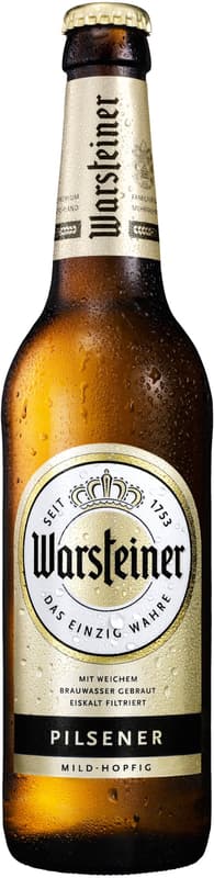 Warsteiner Premium Pilsener crate 20x0,5 l (MOREWEG)