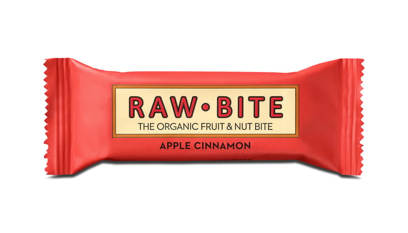 Raw Bite Organic Bar Apple Cinnamon