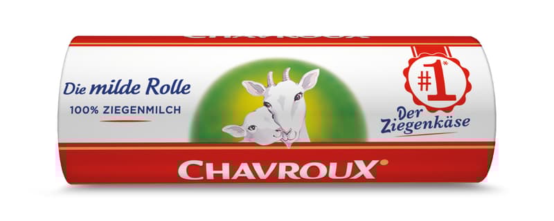 Chavroux roll 45% french soft goat cheese