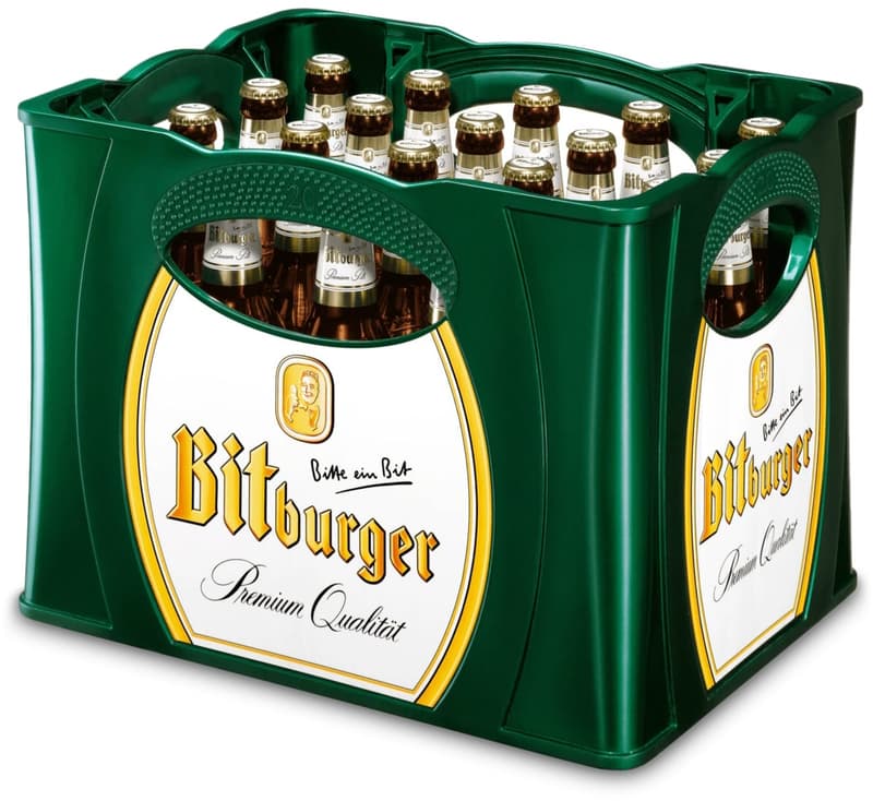 Bitburger Premium Pils Kiste 20x0,5 l (MEHRWEG)
