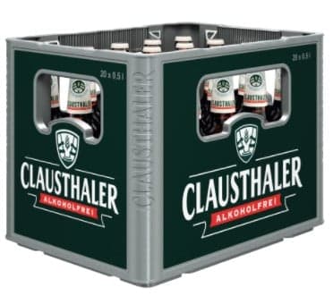 Clausthaler Original Alkoholfrei Kiste 20x0,5 l (MEHRWEG)